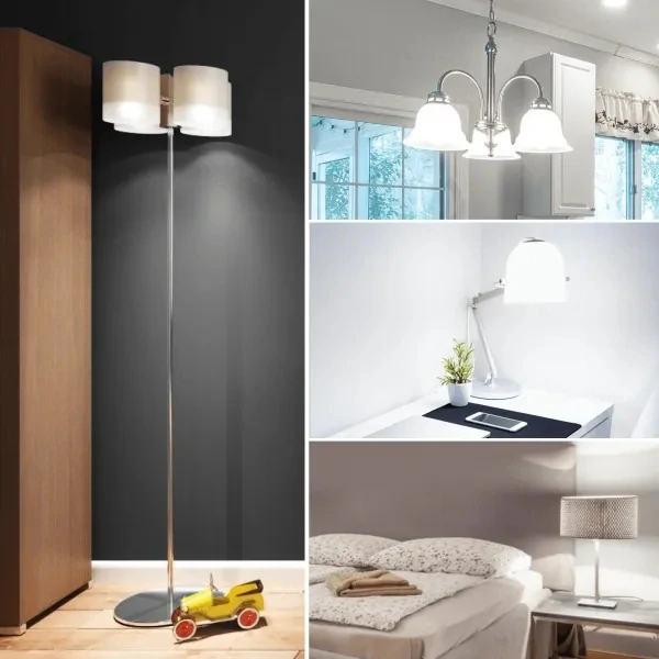 LED žiarovka so súmrakovým a pohybovým senzorom, 9W, studená biela