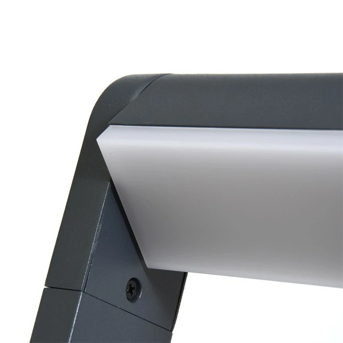 Vonkajšie LED stĺpikové svietidlo EDEN – antracitové, 6W, výška 50 cm