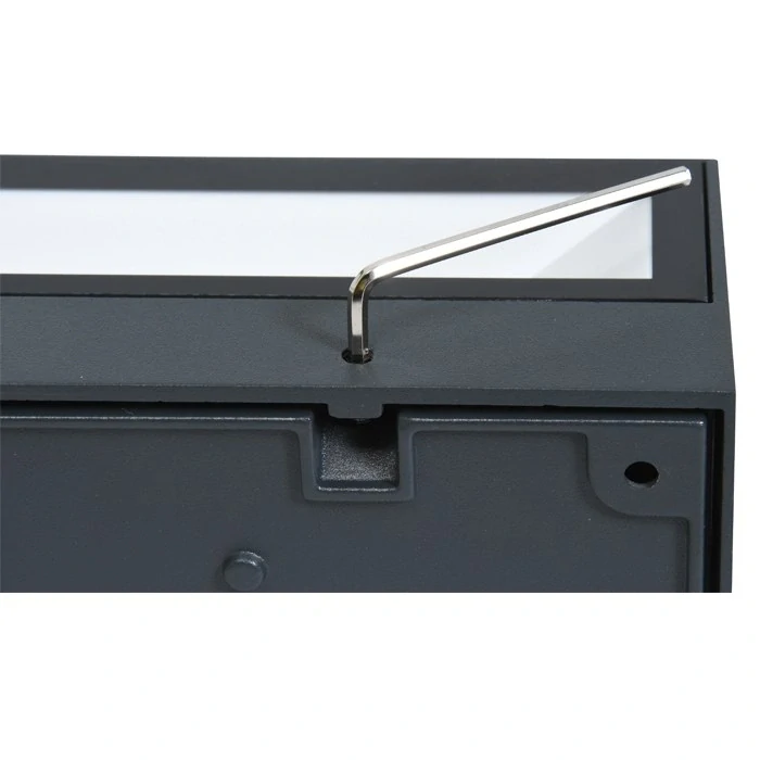 Vonkajšie nástenné LED svietidlo STIX - antracitové