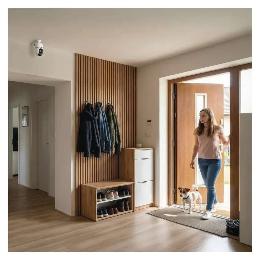GoSmart Vnútorná otočná kamera IP-220G s Wi-Fi, biela