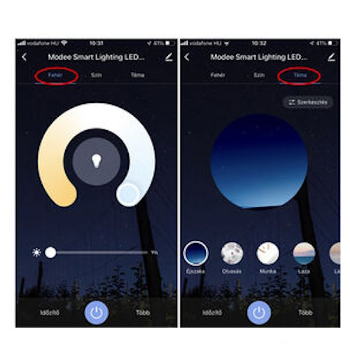 Smart Tuya LED svietidlo 24W RGBW, stmievateľné