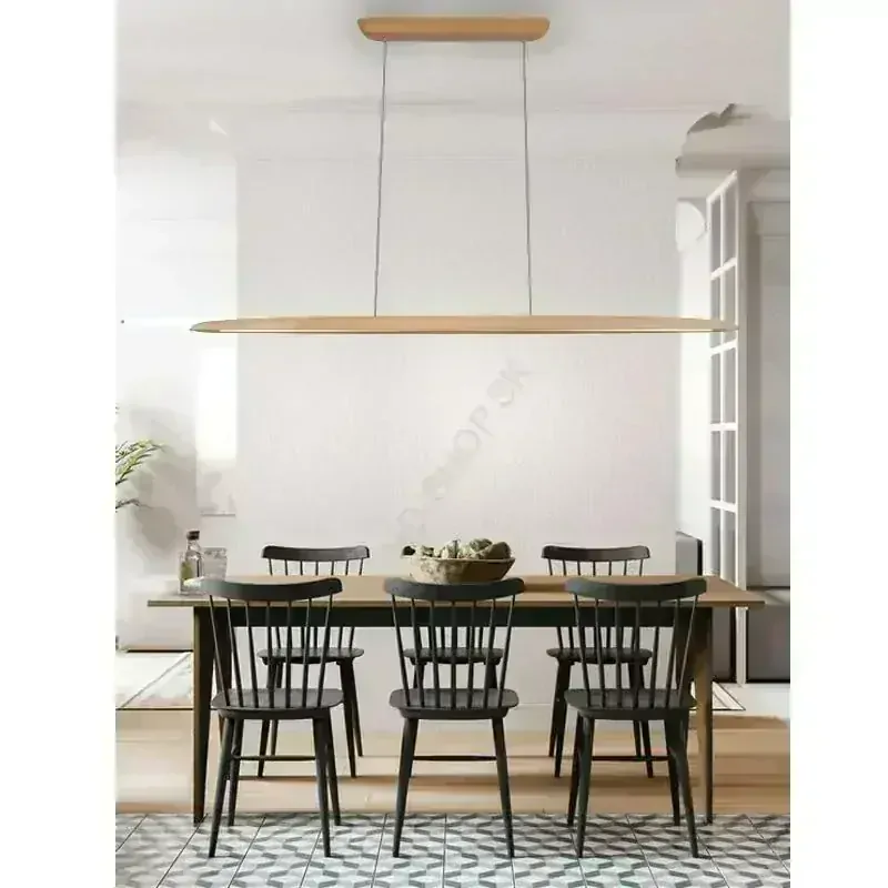 LED závesné svietidlo 22W 4000K masívne drevo