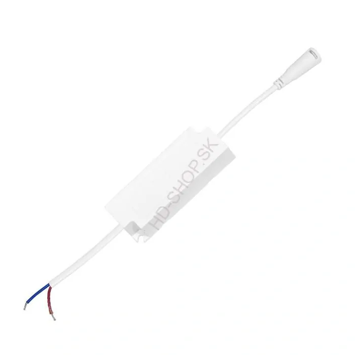 Prisadené LED kancelárske svietidlo 18W PILO biele