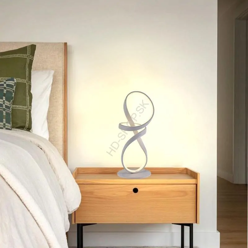 LED dizajnová stolová lampa 26W