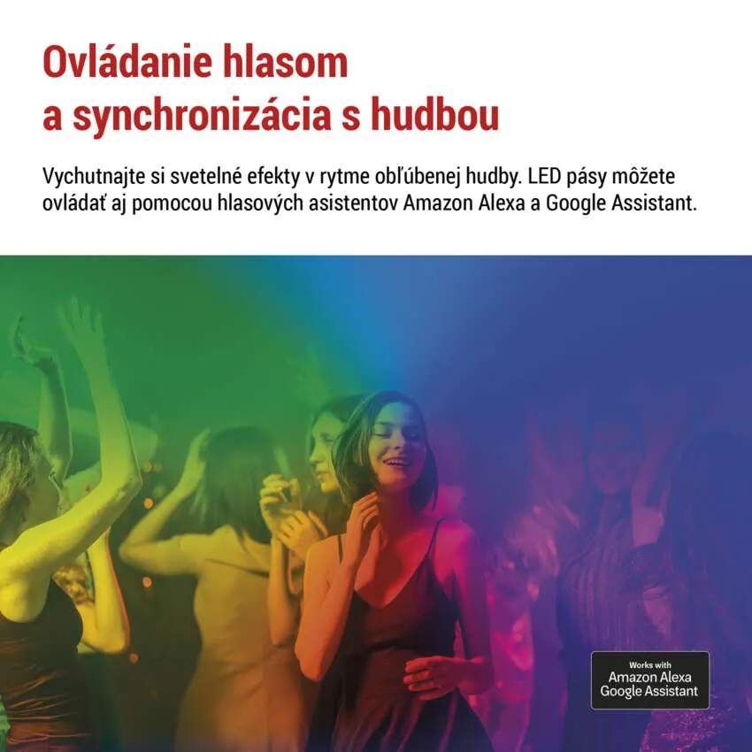 GoSmart LED pásik WiFi RGB/CCT, 5 m