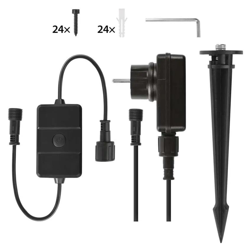 Štartovacia sada vonkajších reflektorov GOSMART 3 ks