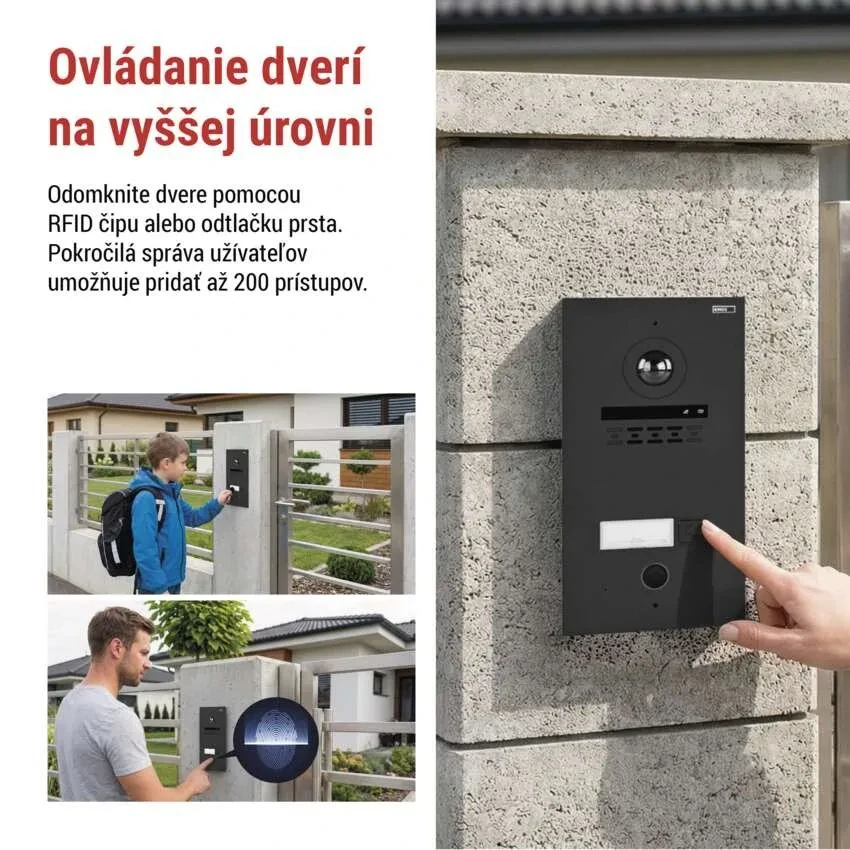 EMOS GoSmart IP-880A 2WIRE WiFi videovrátnik – sada