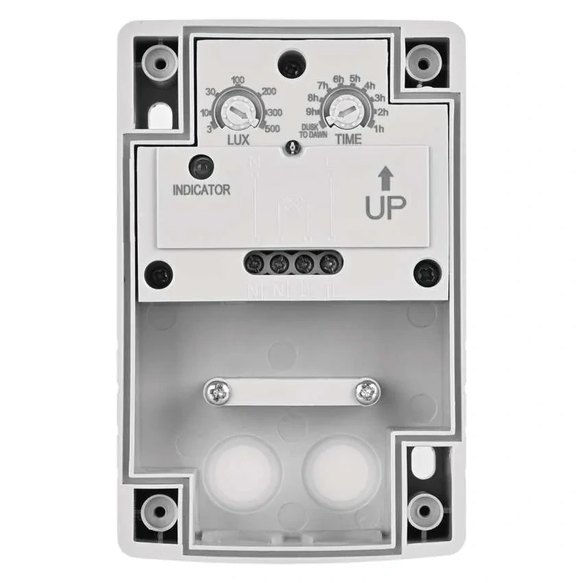 Senzor súmraku 1800W IP65 biely