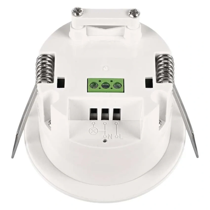 Mikrovlnný senzor prítomnosti IP20 24GHZ 2000W, biely