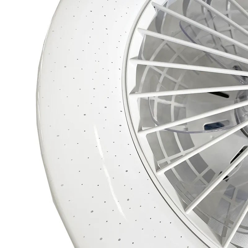 LED Stmievateľné stropné svietidlo s ventilátorom 48W