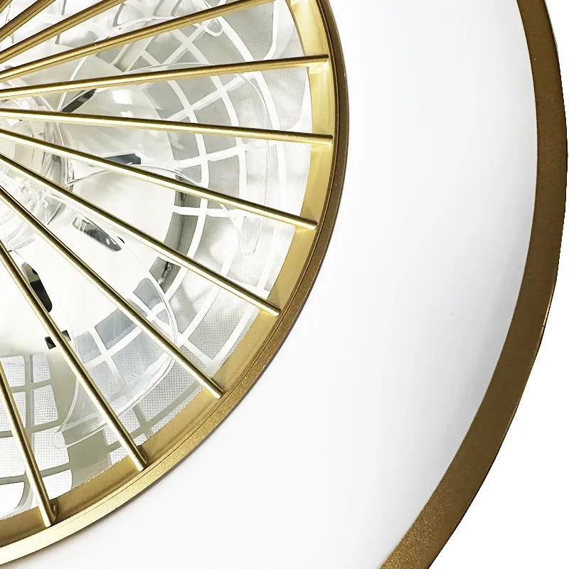 LED Stmievateľné stropné svietidlo s ventilátorom 48W