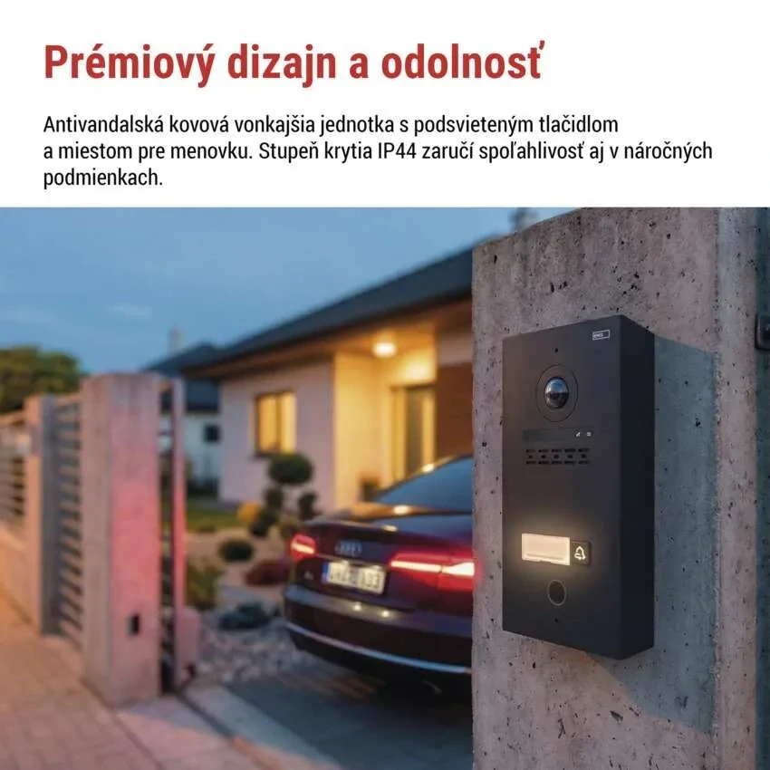 EMOS GoSmart IP-880A 2WIRE WiFi videovrátnik – sada