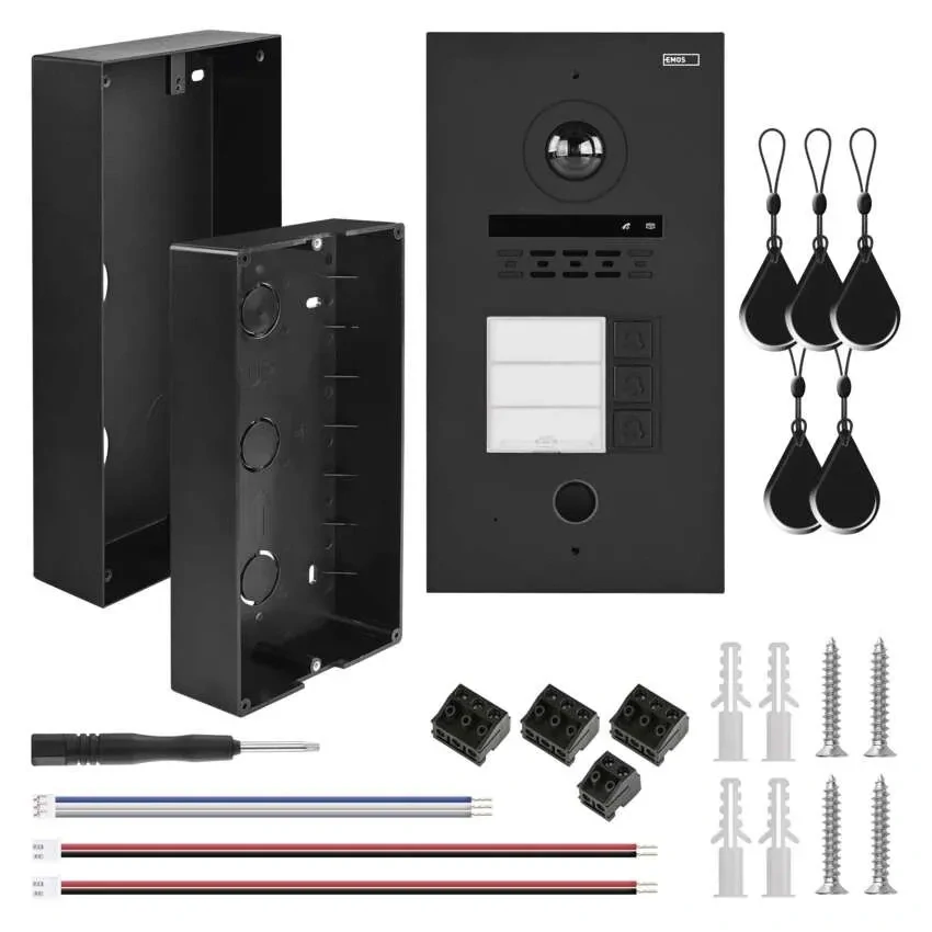 Kamerová jednotka GoSmart pre monitor IP880B 2WIRE a video vrátnik IP-880A 2WIRE, 3 tlačidlá