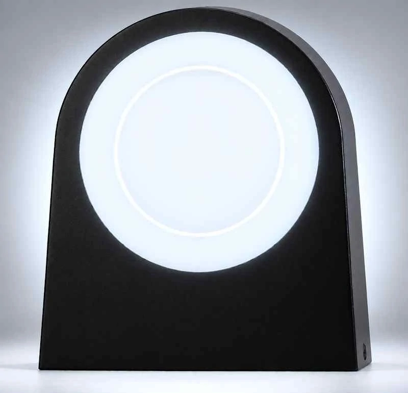 LED vonkajšie nástenné svietidlo ARCOS, 15 W, 19,8 × 18 cm, IP65, čierne