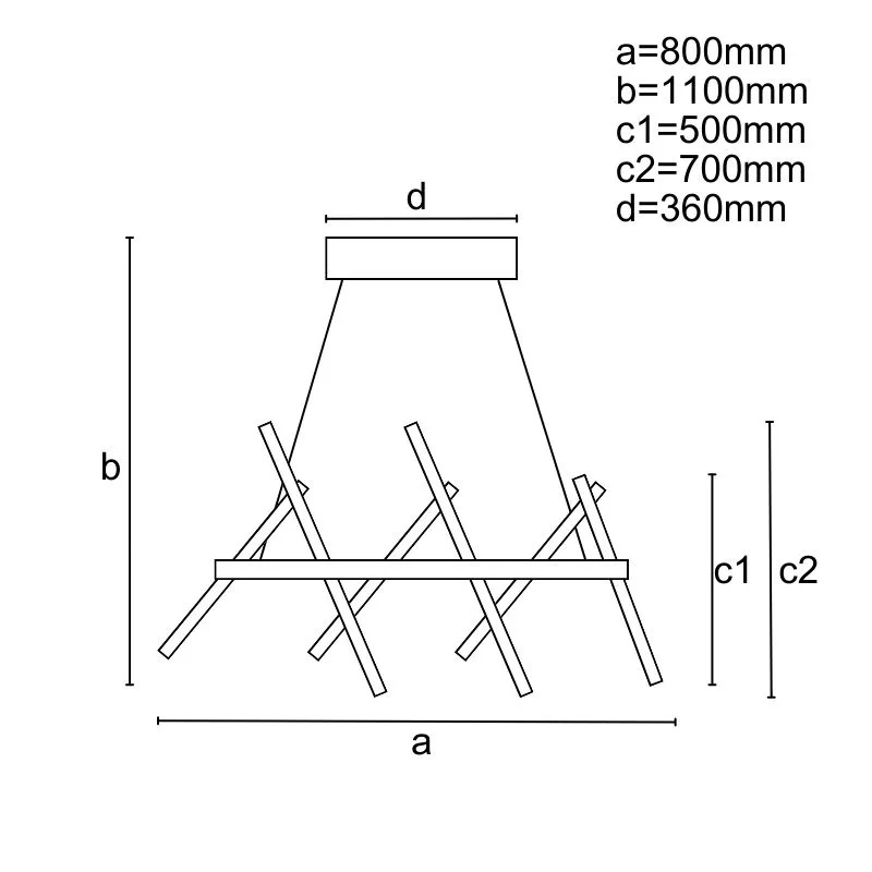 LED svietidlo + diaľkový ovládač 80W