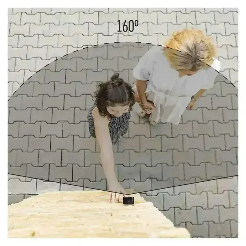 Farebná dverná kamerová jednotka EM-10AHD KEY-1