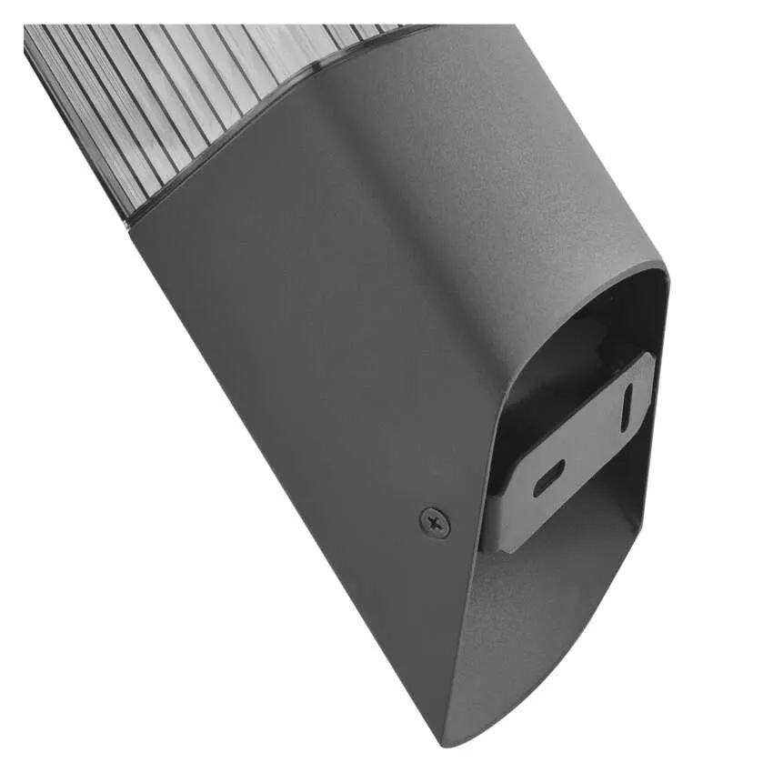 Záhradné nástenné svietidlo LANA, antracit, E27, IP54