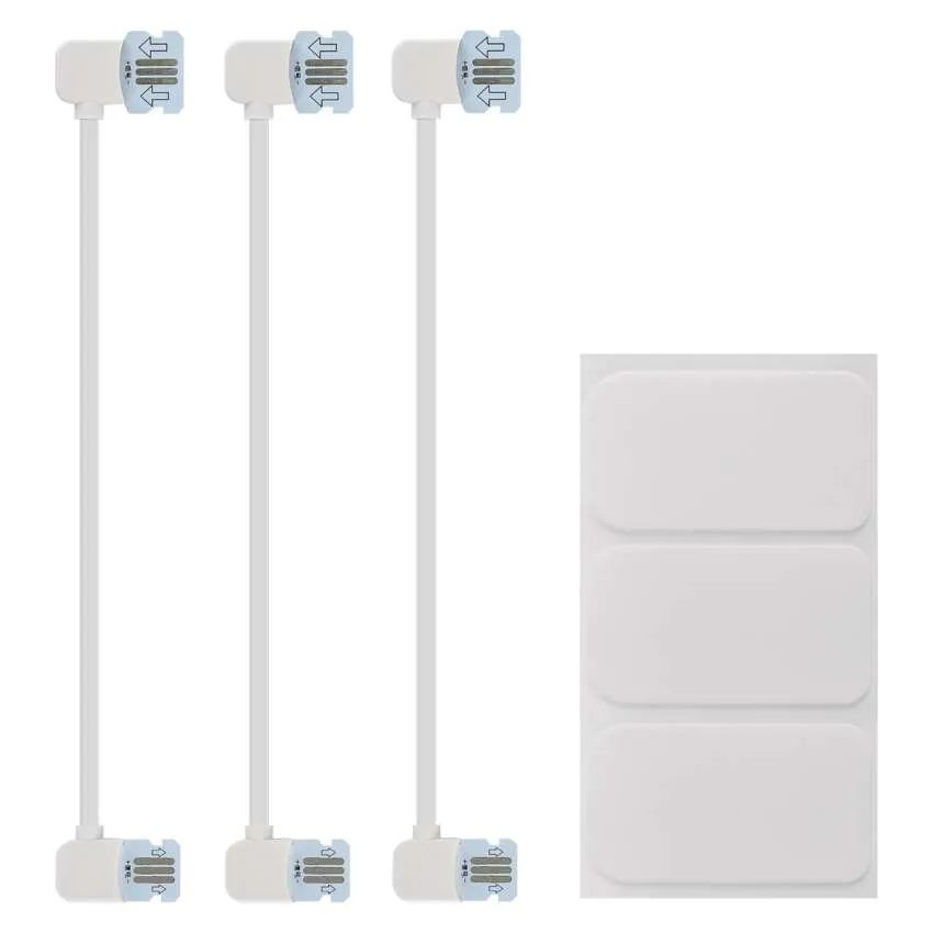 GoSmart LED svietidlo Hexagon, rozširovacia sada, 3 diely, RGBIC stmievateľné, WiFi