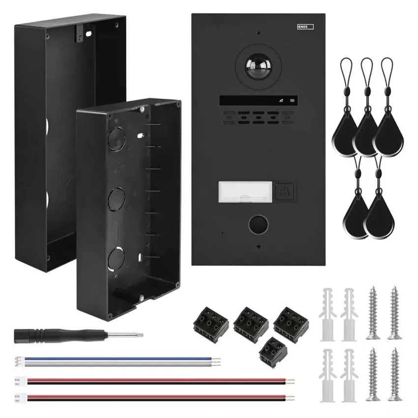 Kamerová jednotka GoSmart pre monitor IP880B 2WIRE a video vrátnik IP-880A 2WIRE, 1 tlačidlo