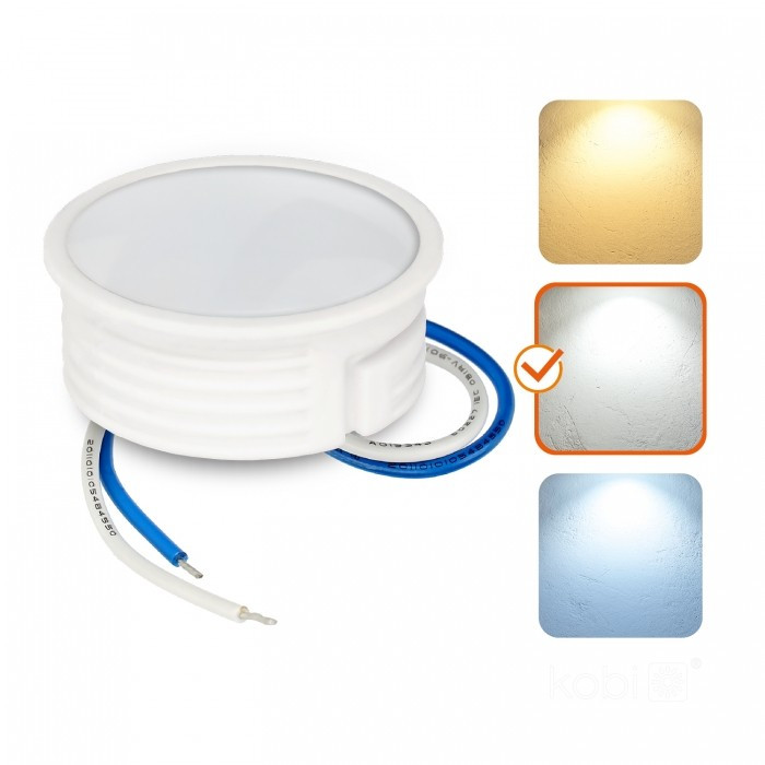 LED modul INSERT 6,5 W, 600 lm, 4000 K neutrálna biela, keramický, Ø 50 mm