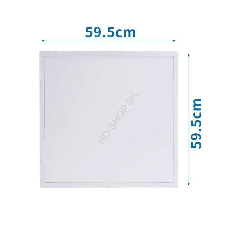 Fotografia produktu: LED HIGH EFF panel biely 28W, 5040 lm, 595x595 studená biela (AS-317287)