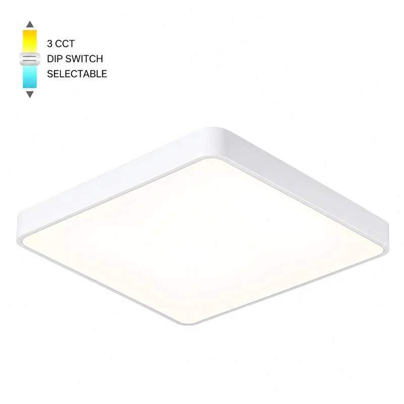 Fotografia produktu: LED stropné svietidlo FINESSE S1-45, 45 W, 50 × 50 cm, CCT, biele (FINESSE S1-45 50X50 LED 45W CCT-DIP WHT)