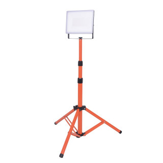 Pracovný LED reflektor s teleskopickým stojanom 100 W, 9000 lm, 4000 K, IP65 (WM-100W-FVQ)