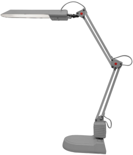 Lampa stolná LED 8W strieborná