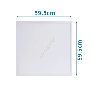 LED panel biely 40W 595x595 denná biela