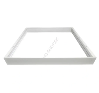 Rám LED panelu 600x600 biely