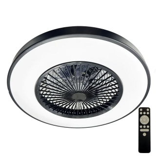 LED Stmievateľné stropné svietidlo s ventilátorom 72W