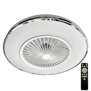 LED Stmievateľné stropné svietidlo s ventilátorom 72W