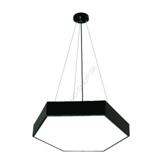 LED závesné svietidlo 70W 4000K čierne