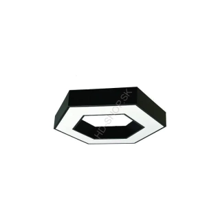 LED prisadené svietidlo 28W 4000K čierne