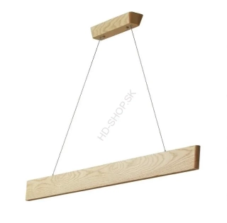 LED závesné svietidlo 26W 4000K masívne drevo