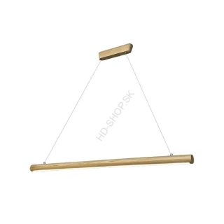 LED závesné svietidlo 22W 4000K masívne drevo