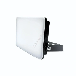 Vonkajší čierny LED reflektor 20W / 4000K