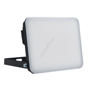 Vonkajší čierny LED reflektor 50W / 4000K