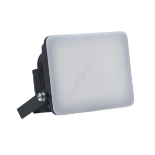 Vonkajší čierny LED reflektor 10W-100W / 4000K