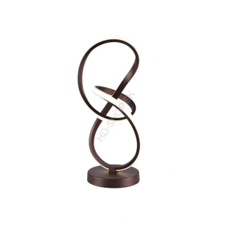 LED dizajnová stolová lampa 28W