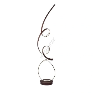 LED dizajnová stojaca lampa 80W + DO