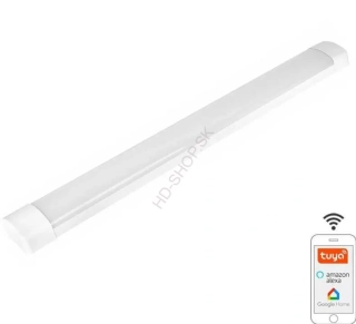 LED stmievateľné lineárne svietidlo s WiFi 40W, 3000-6500K