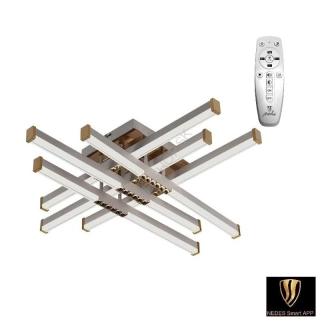 LED svietidlo + diaľkový ovládač 90W