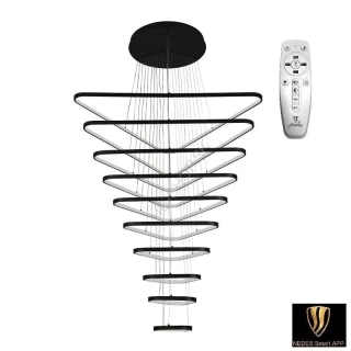 LED závesné svietidlo + diaľkový ovládač 385W