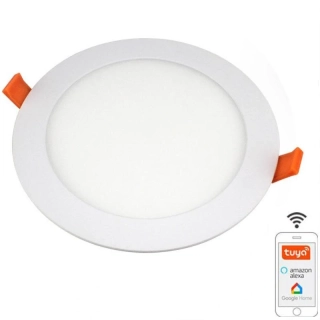SMART LED panel zapustený WIFI 12W / 3000K-6500K biely