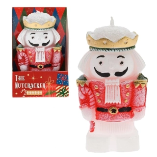 Sviečka Luskáčik červený