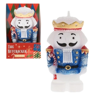 Sviečka Luskáčik modrý