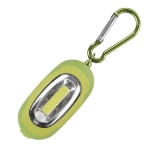 COB LED ručné svietidlo P3887, 30 lm, 2× AAA, farba zelená