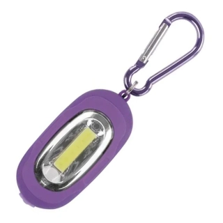 COB LED ručné svietidlo P3887, 30 lm, 2× AAA, farba fialová