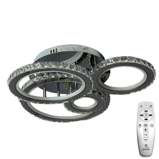 LED svietidlo + diaľkový ovládač 120W CHROM